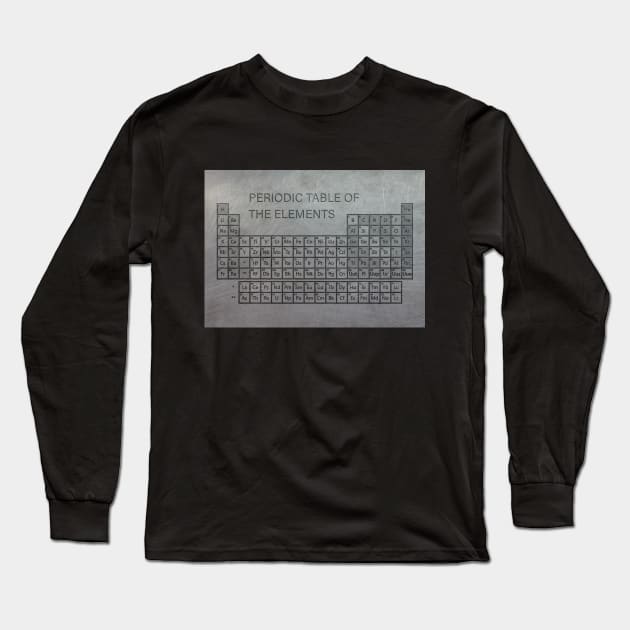 Periodic table of the elements Long Sleeve T-Shirt by Creative at home